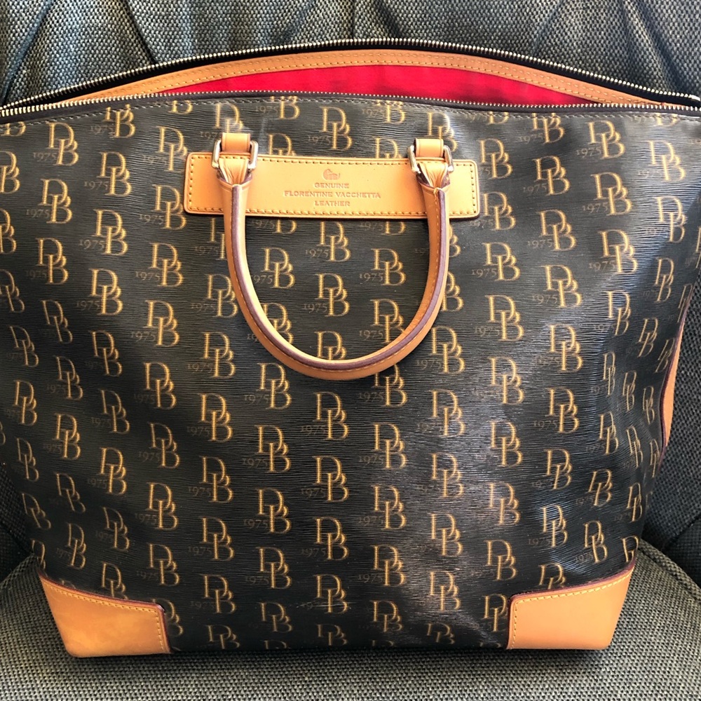 Dooney & Bourke 1975 Signature Vanessa Satchel Bag